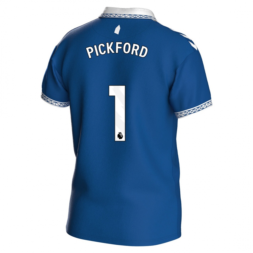 Dames Pickford #1 Koningsblauw Thuisshirt Thuistenue 2023/24 T-Shirt