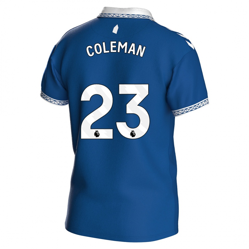 Dames Seamus Coleman #23 Koningsblauw Thuisshirt Thuistenue 2023/24 T-Shirt