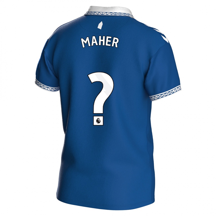 Dames Daniel Maher #0 Koningsblauw Thuisshirt Thuistenue 2023/24 T-Shirt