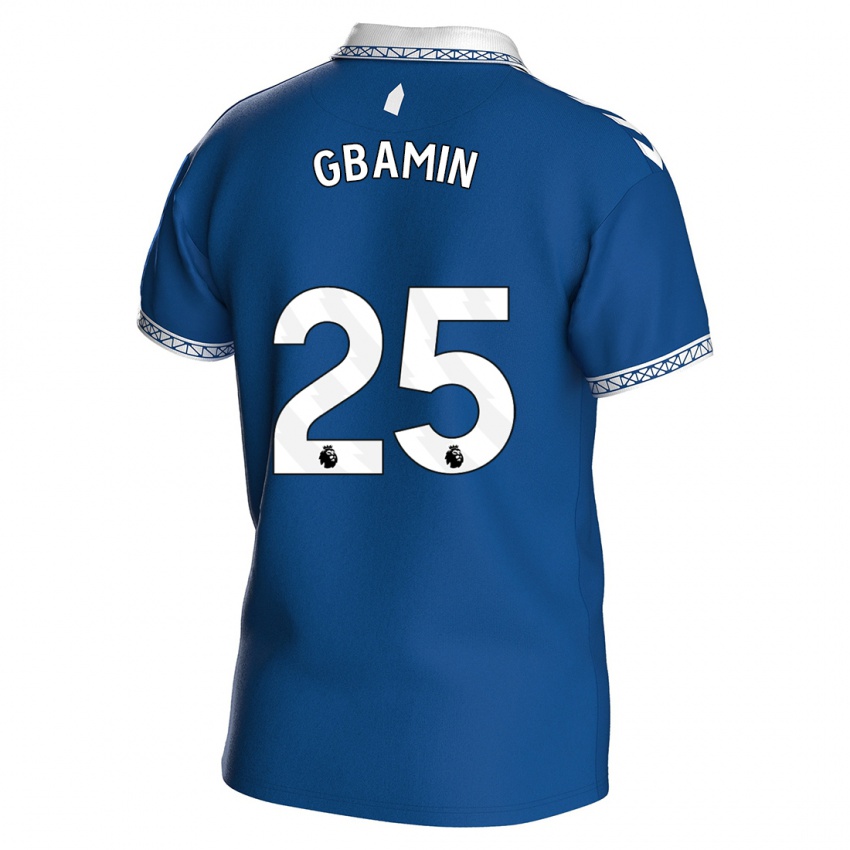 Dames Jean-Philippe Gbamin #25 Koningsblauw Thuisshirt Thuistenue 2023/24 T-Shirt