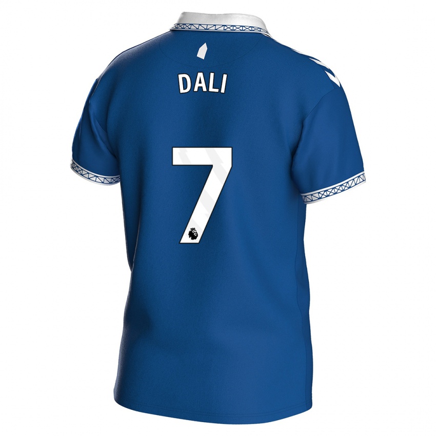 Dames Kenza Dali #7 Koningsblauw Thuisshirt Thuistenue 2023/24 T-Shirt