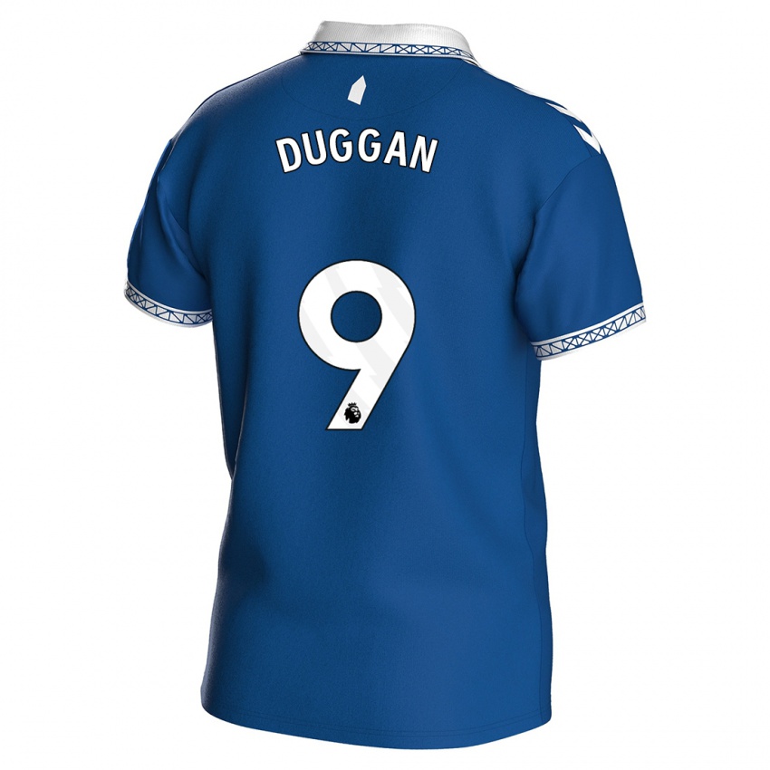 Dames Toni Duggan #9 Koningsblauw Thuisshirt Thuistenue 2023/24 T-Shirt