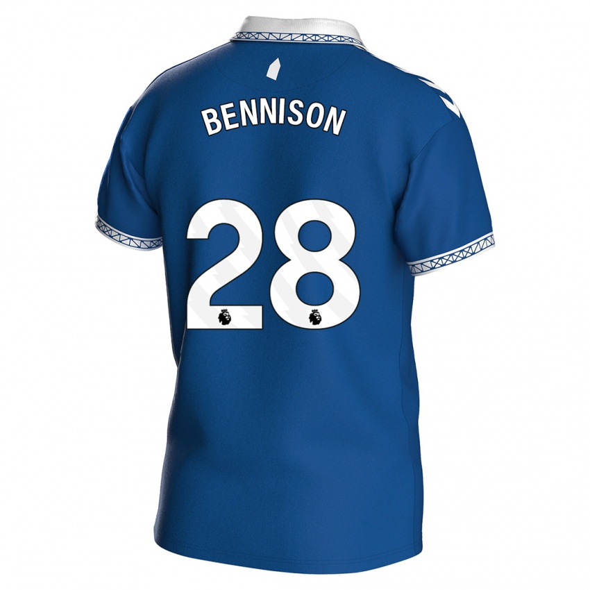 Dames Hanna Bennison #28 Koningsblauw Thuisshirt Thuistenue 2023/24 T-Shirt