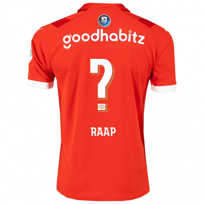 Dames Yiandro Raap #0 Rood Thuisshirt Thuistenue 2023/24 T-Shirt