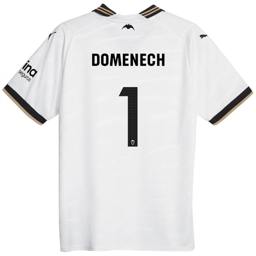 Dames Jaume Domenech #1 Wit Thuisshirt Thuistenue 2023/24 T-Shirt