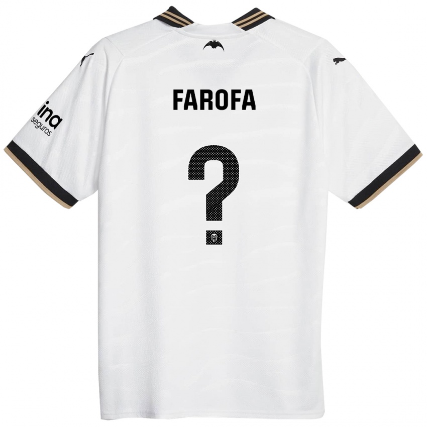 Dames Rodrigo Farofa #0 Wit Thuisshirt Thuistenue 2023/24 T-Shirt
