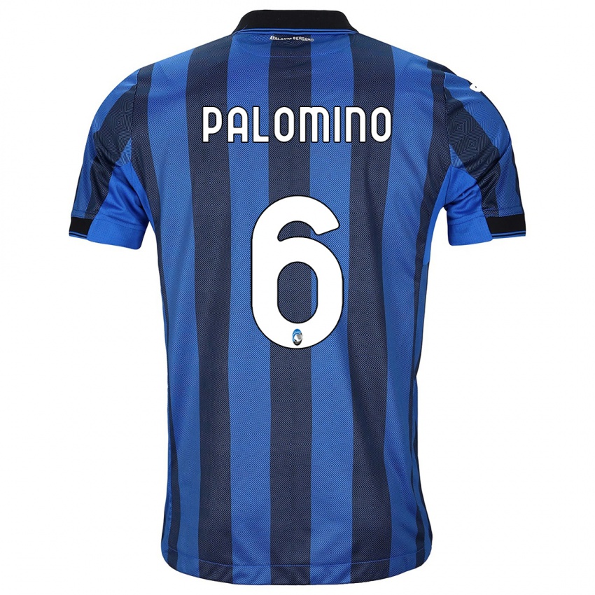 Dames Jose Luis Palomino #6 Zwart Blauw Thuisshirt Thuistenue 2023/24 T-Shirt