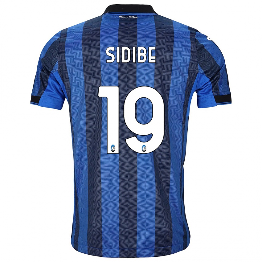 Dames Alassane Sidibe #19 Zwart Blauw Thuisshirt Thuistenue 2023/24 T-Shirt