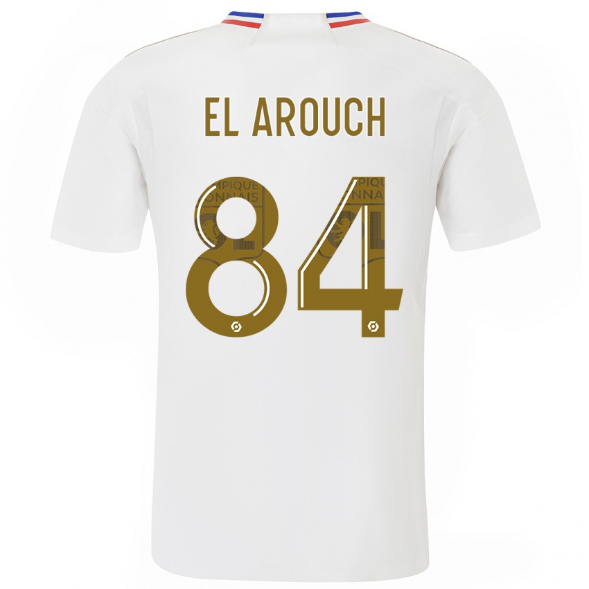 Dames Mohamed El Arouch #84 Wit Thuisshirt Thuistenue 2023/24 T-Shirt