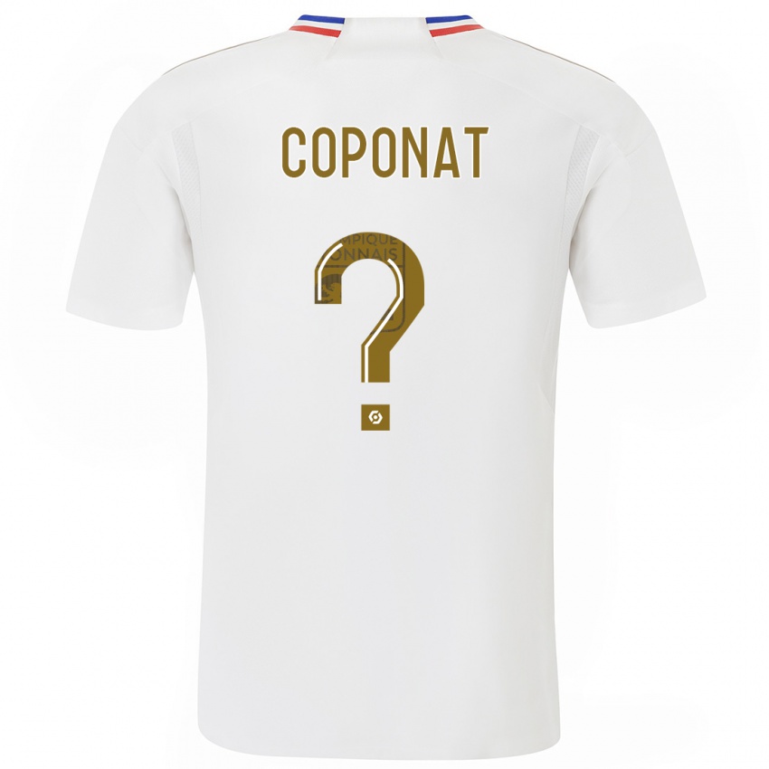 Dames Lilian Coponat #0 Wit Thuisshirt Thuistenue 2023/24 T-Shirt