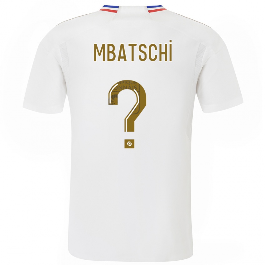 Dames Prince Mbatschi #0 Wit Thuisshirt Thuistenue 2023/24 T-Shirt