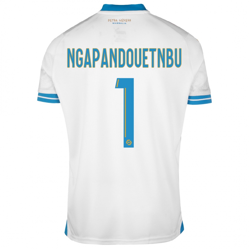 Dames Simon Ngapandouetnbu #1 Wit Thuisshirt Thuistenue 2023/24 T-Shirt