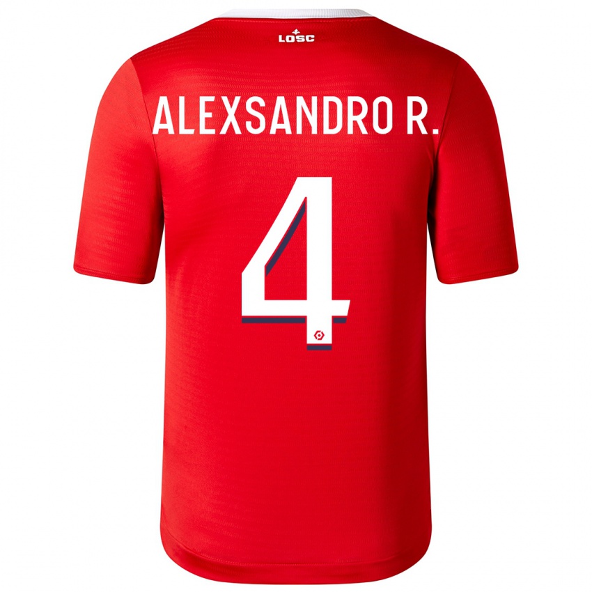 Dames Alexsandro Ribeiro #4 Rood Thuisshirt Thuistenue 2023/24 T-Shirt