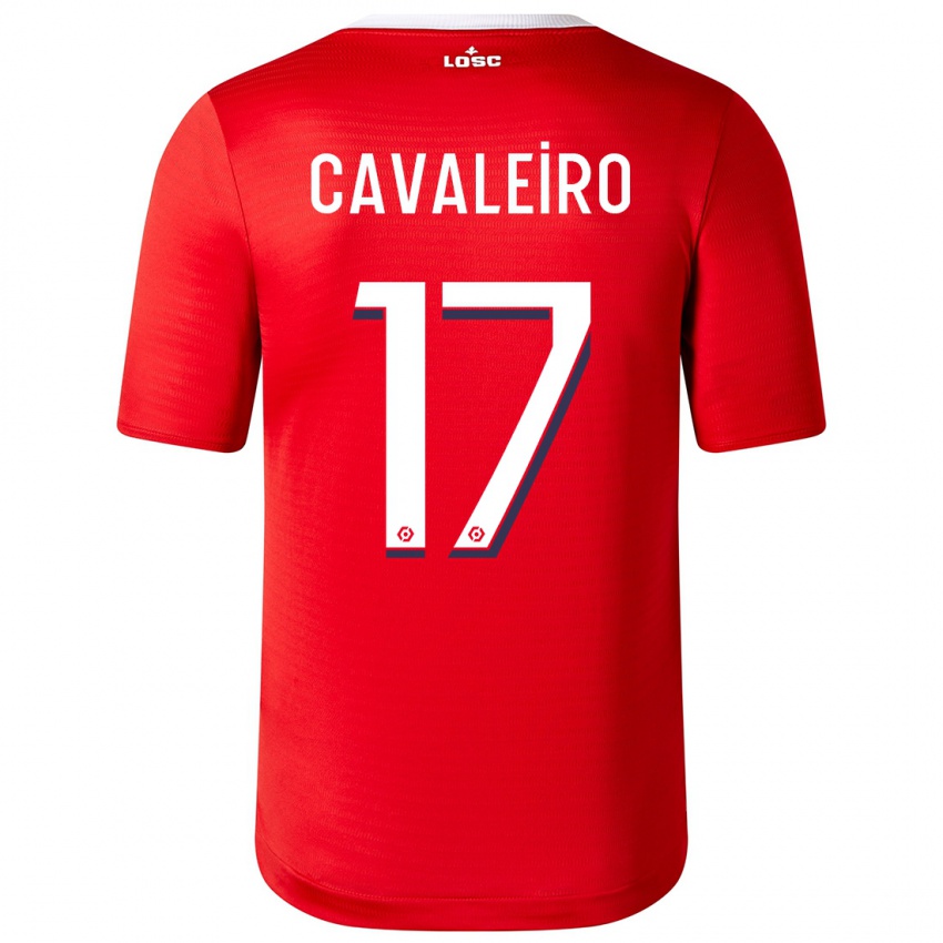 Dames Ivan Cavaleiro #17 Rood Thuisshirt Thuistenue 2023/24 T-Shirt
