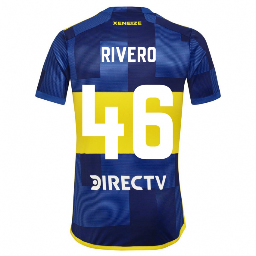 Dames Simon Rivero #46 Donkerblauw Geel Thuisshirt Thuistenue 2023/24 T-Shirt