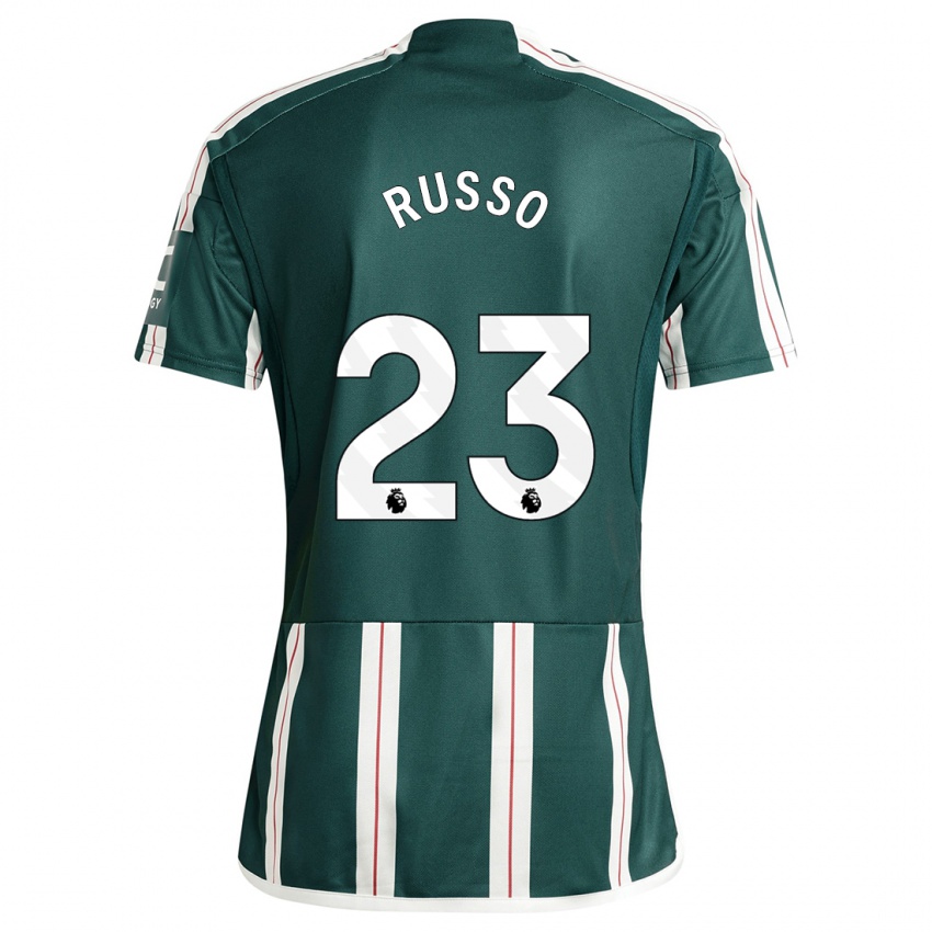 Dames Alessia Russo #23 Donkergroen Uitshirt Uittenue 2023/24 T-Shirt