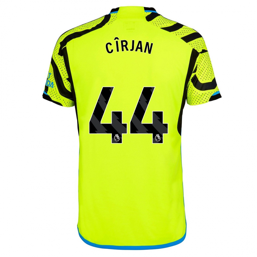 Dames Catalin Cîrjan #44 Geel Uitshirt Uittenue 2023/24 T-Shirt