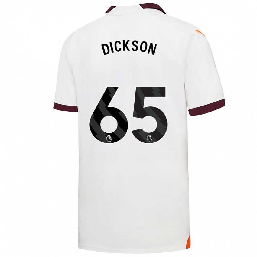 Dames Will Dickson #65 Wit Uitshirt Uittenue 2023/24 T-Shirt