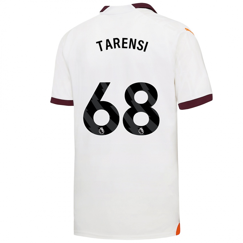 Dames Oscar Tarensi #68 Wit Uitshirt Uittenue 2023/24 T-Shirt