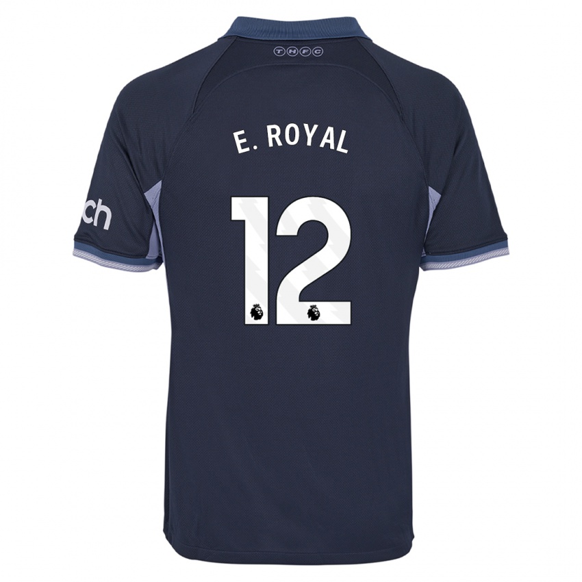 Dames Emerson Royal #12 Donkerblauw Uitshirt Uittenue 2023/24 T-Shirt