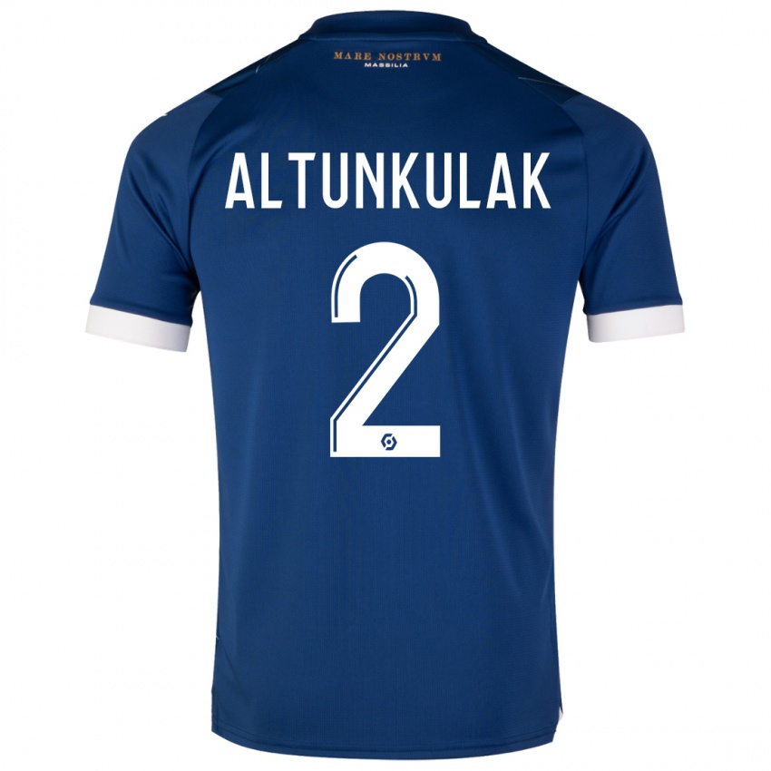 Dames Selen Altunkulak #2 Donkerblauw Uitshirt Uittenue 2023/24 T-Shirt