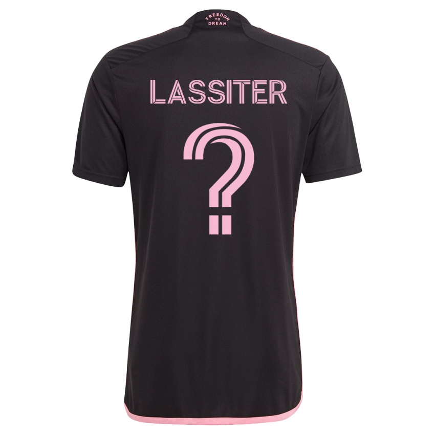 Dames Ariel Lassiter #0 Zwart Uitshirt Uittenue 2023/24 T-Shirt