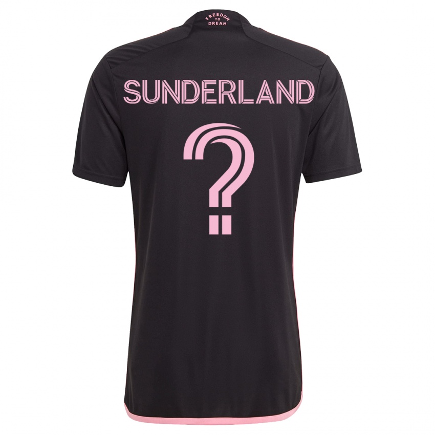 Dames Lawson Sunderland #0 Zwart Uitshirt Uittenue 2023/24 T-Shirt