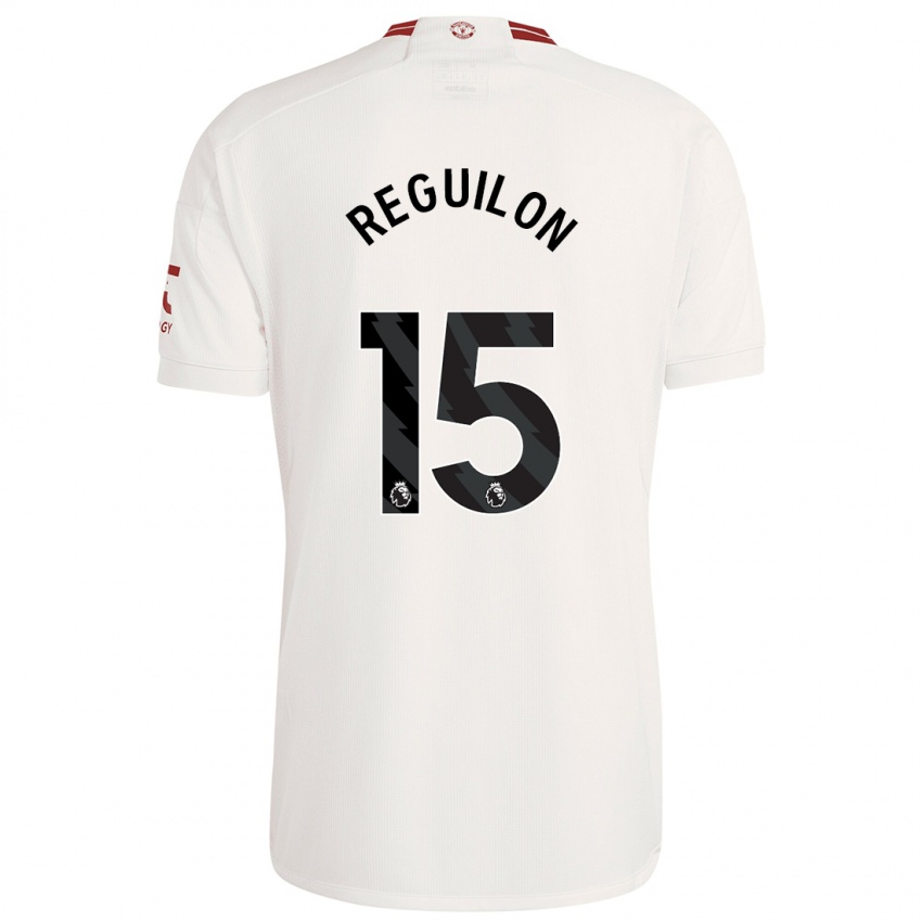 Dames Sergio Reguilon #15 Wit Thuisshirt Derde Tenue 2023/24 T-Shirt