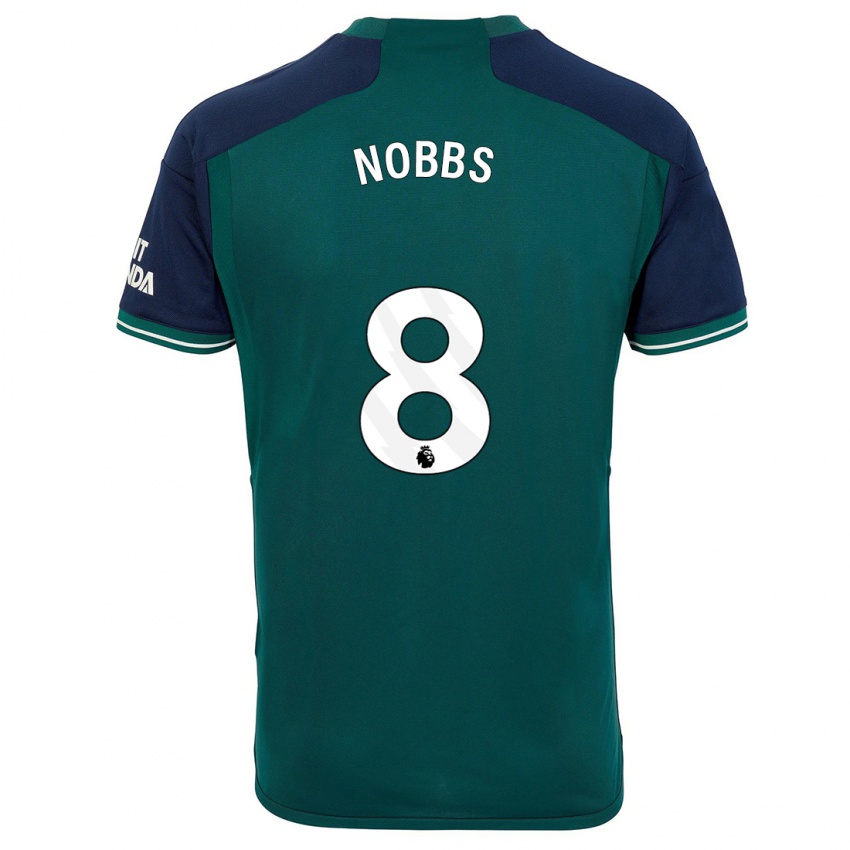 Dames Nobbs #8 Groente Thuisshirt Derde Tenue 2023/24 T-Shirt