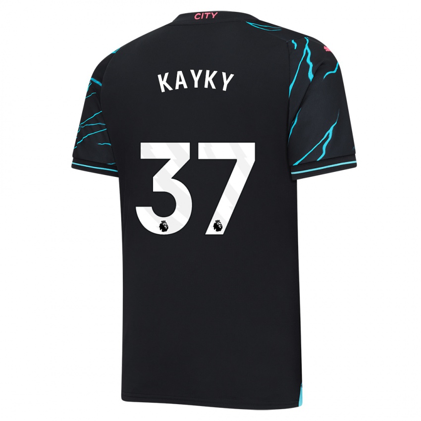 Dames Kayky #37 Donkerblauw Thuisshirt Derde Tenue 2023/24 T-Shirt