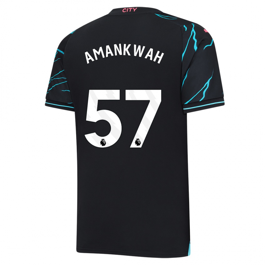 Dames Yeboah Amankwah #57 Donkerblauw Thuisshirt Derde Tenue 2023/24 T-Shirt