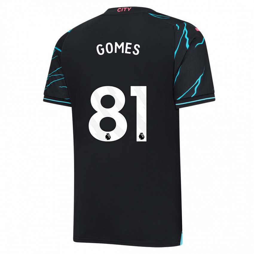 Dames Claudio Gomes #81 Donkerblauw Thuisshirt Derde Tenue 2023/24 T-Shirt