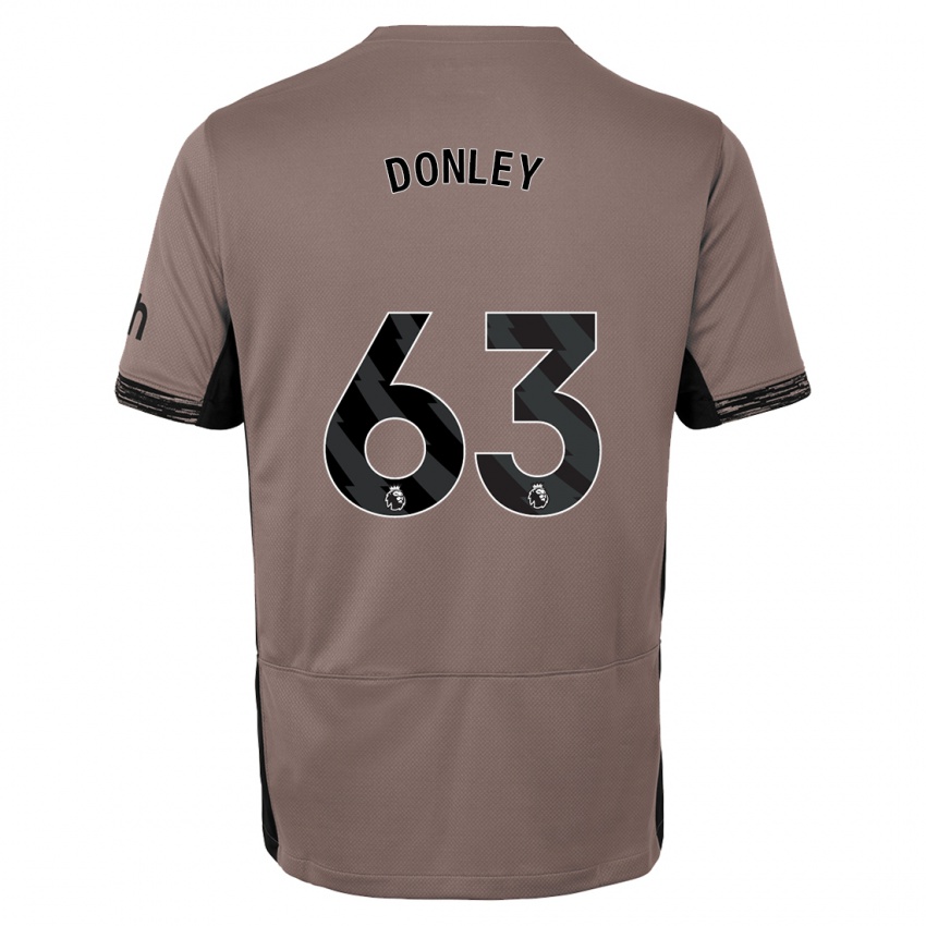 Dames Jamie Donley #63 Donker Beige Thuisshirt Derde Tenue 2023/24 T-Shirt