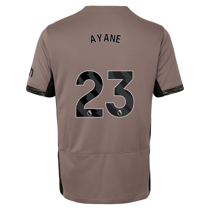 Dames Rosella Ayane #23 Donker Beige Thuisshirt Derde Tenue 2023/24 T-Shirt