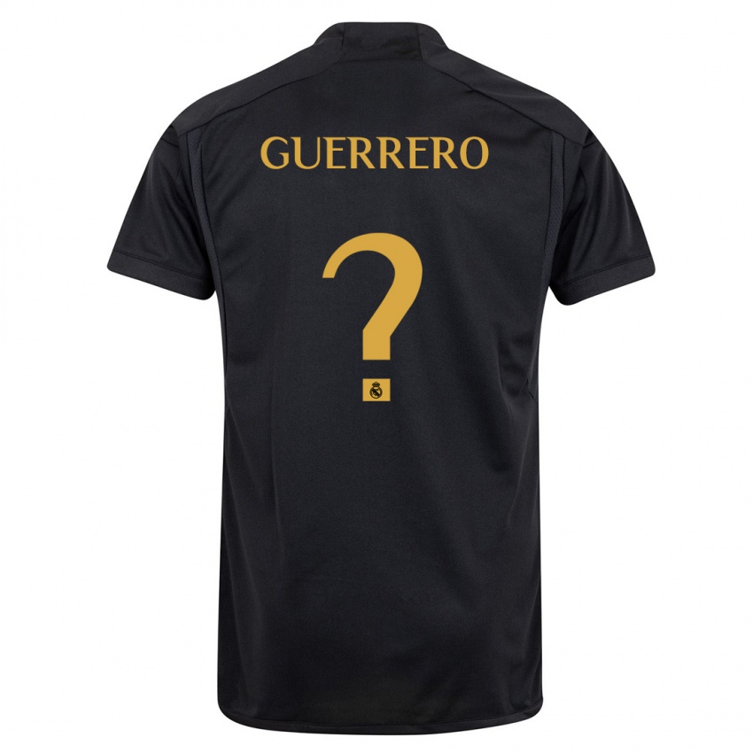 Dames Julen Guerrero #0 Zwart Thuisshirt Derde Tenue 2023/24 T-Shirt