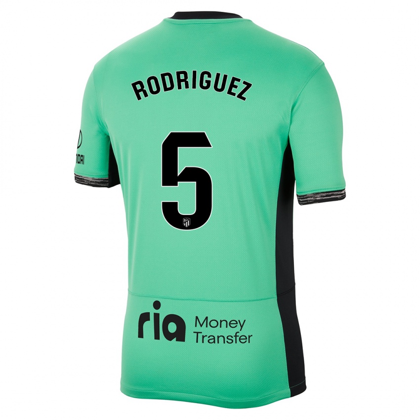 Dames Cinta Rodriguez #5 Lente Groen Thuisshirt Derde Tenue 2023/24 T-Shirt