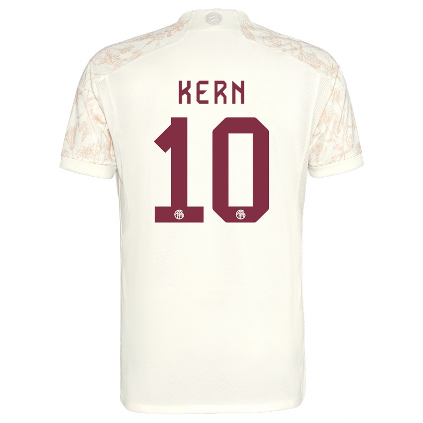 Dames Timo Kern #10 Gebroken Wit Thuisshirt Derde Tenue 2023/24 T-Shirt