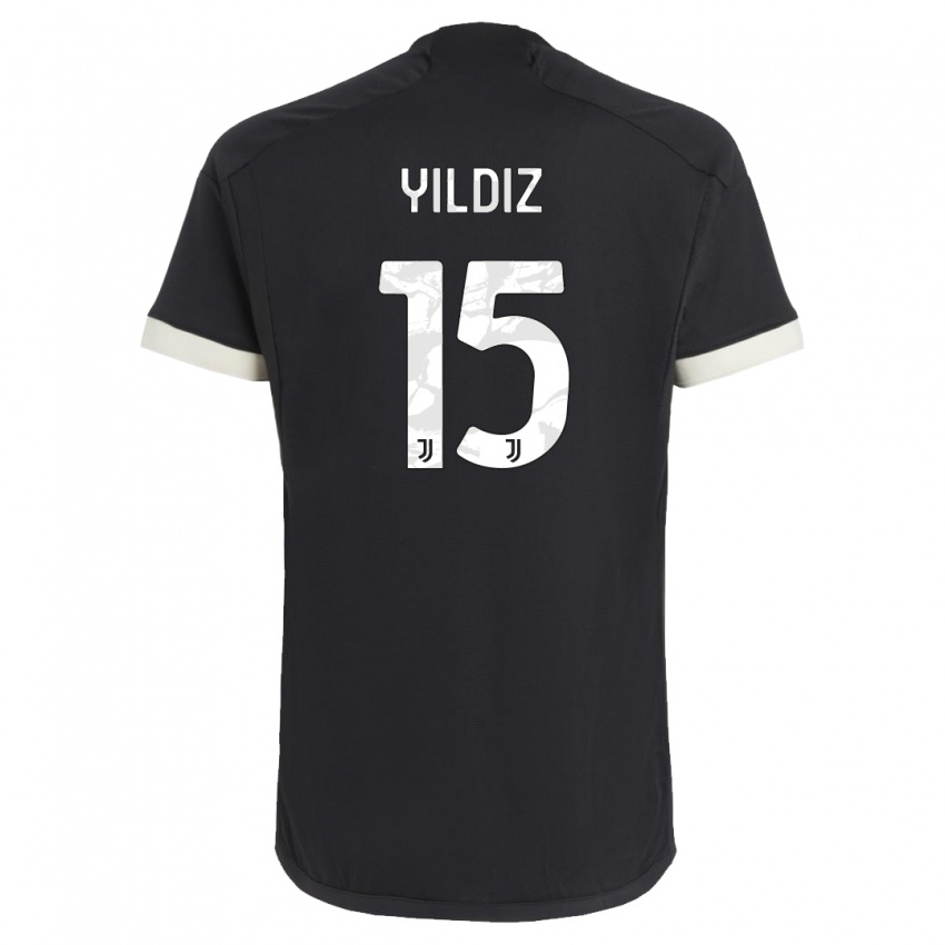Dames Kenan Yildiz #0 Zwart Thuisshirt Derde Tenue 2023/24 T-Shirt