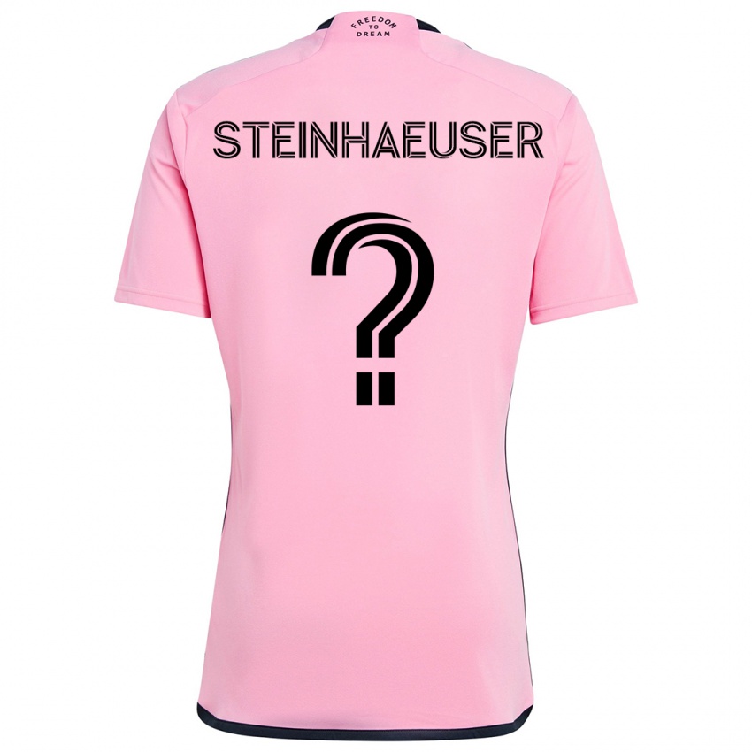 Kinderen Marcus Steinhaeuser #0 Roze Thuisshirt Thuistenue 2024/25 T-Shirt