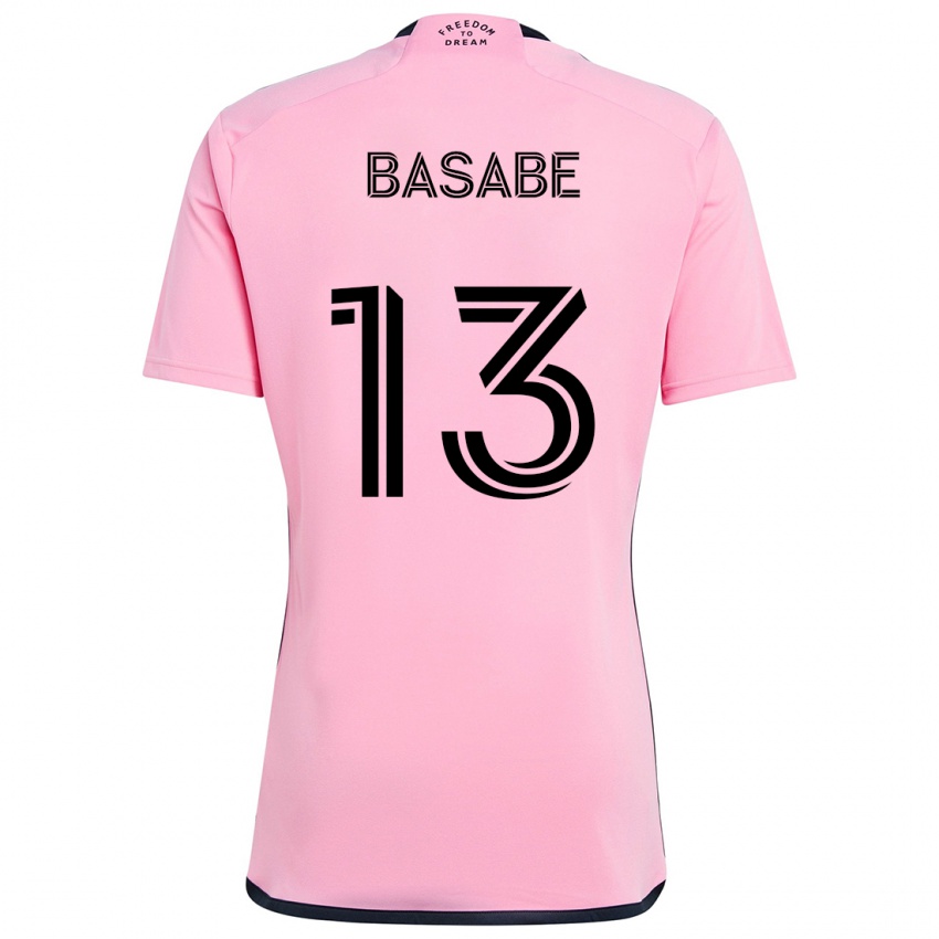 Kinderen Samuel Basabe #13 Roze Thuisshirt Thuistenue 2024/25 T-Shirt