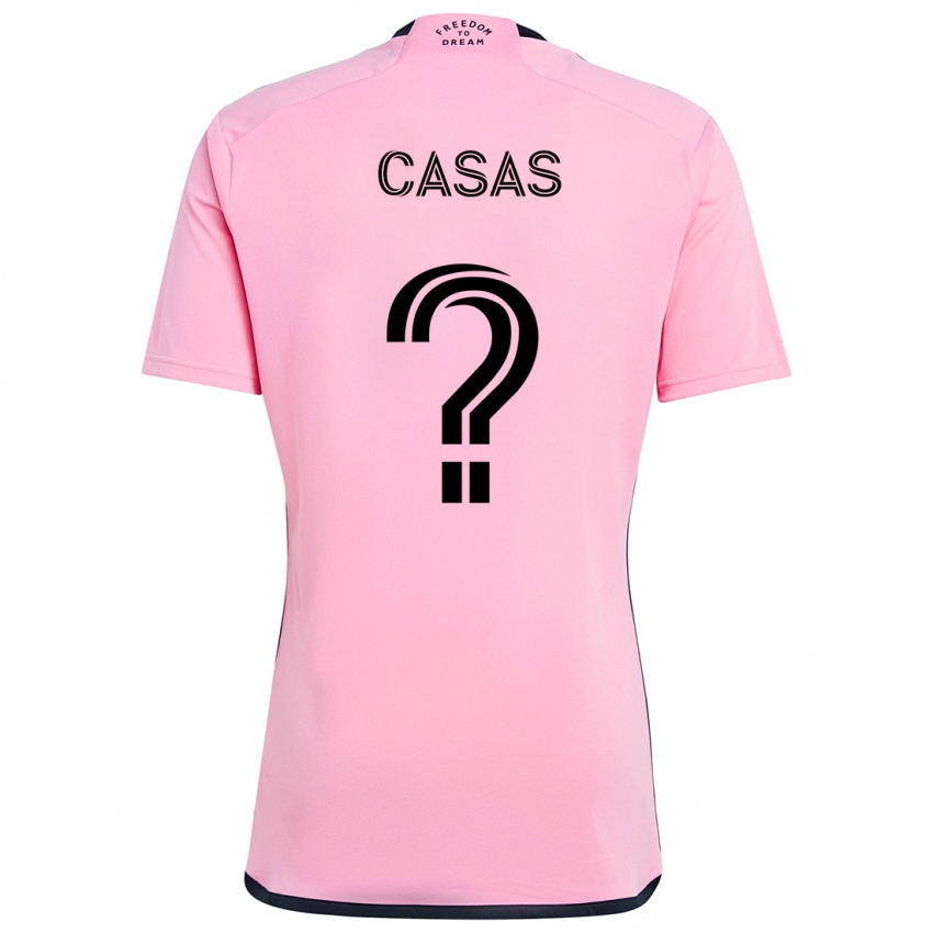 Kinderen André Casas #0 Roze Thuisshirt Thuistenue 2024/25 T-Shirt