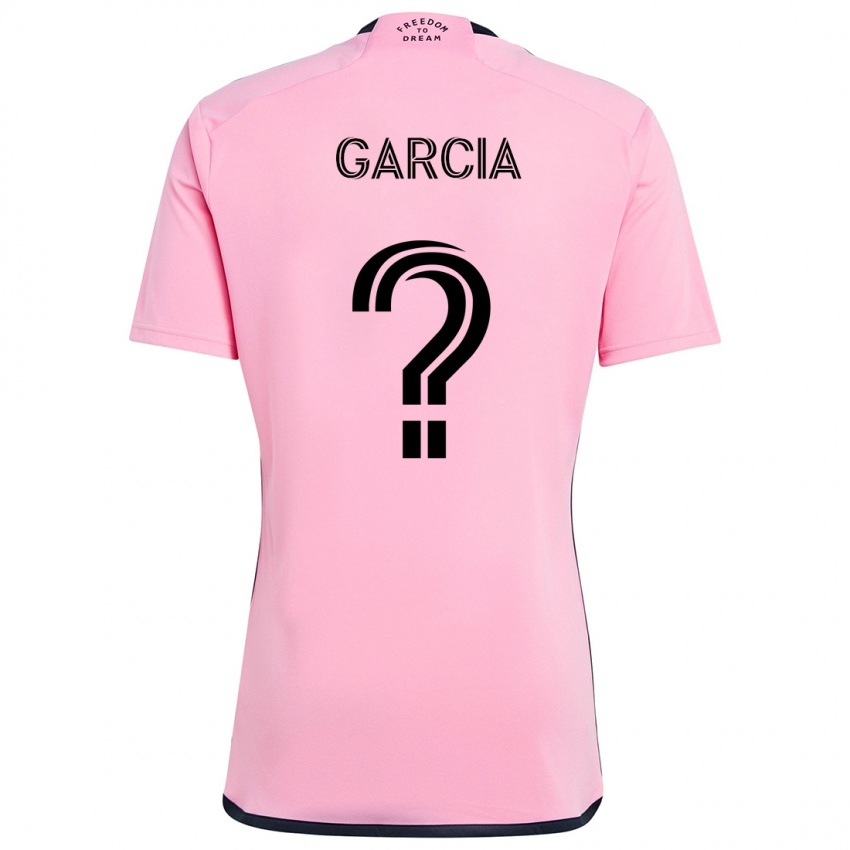 Kinderen Lesther Garcia #0 Roze Thuisshirt Thuistenue 2024/25 T-Shirt