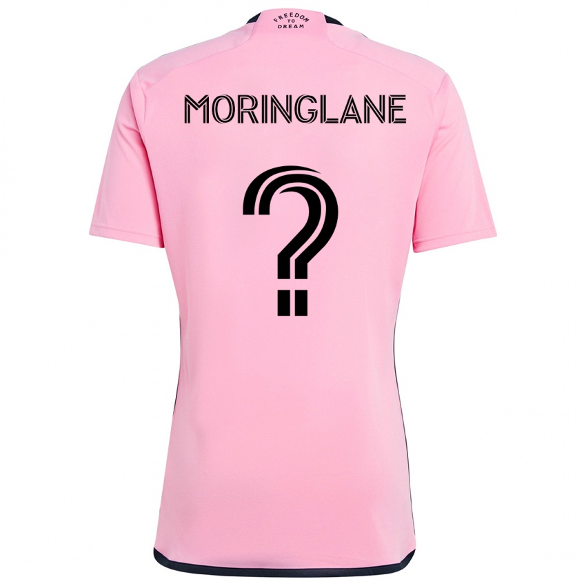 Kinderen Luis Moringlane #0 Roze Thuisshirt Thuistenue 2024/25 T-Shirt