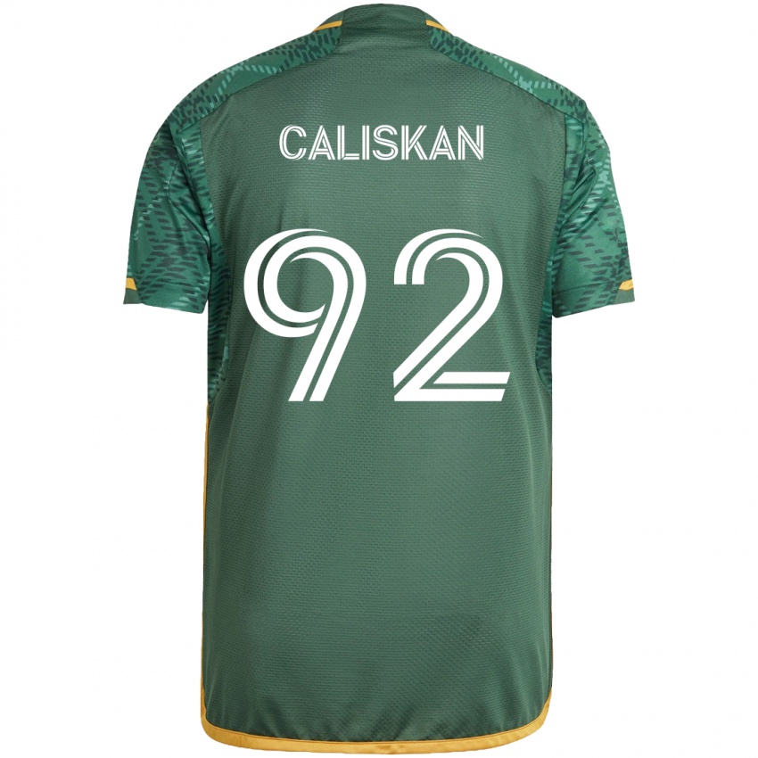 Kinderen Noel Caliskan #92 Groen Oranje Thuisshirt Thuistenue 2024/25 T-Shirt