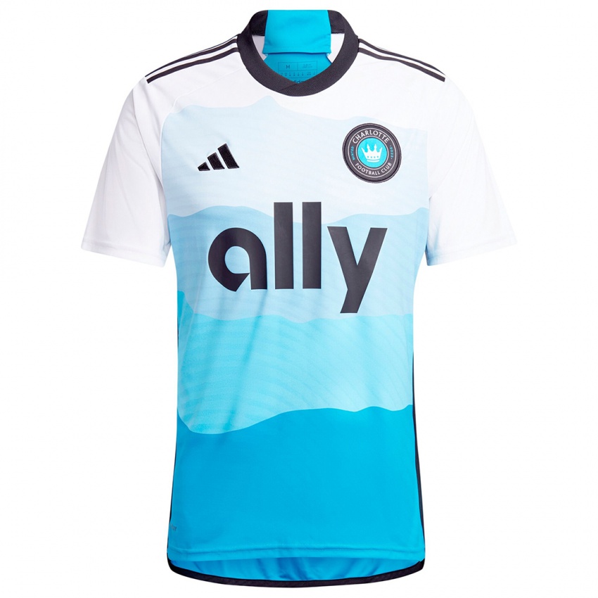 Kinderen Chandler Young #0 Blauw Wit Thuisshirt Thuistenue 2024/25 T-Shirt