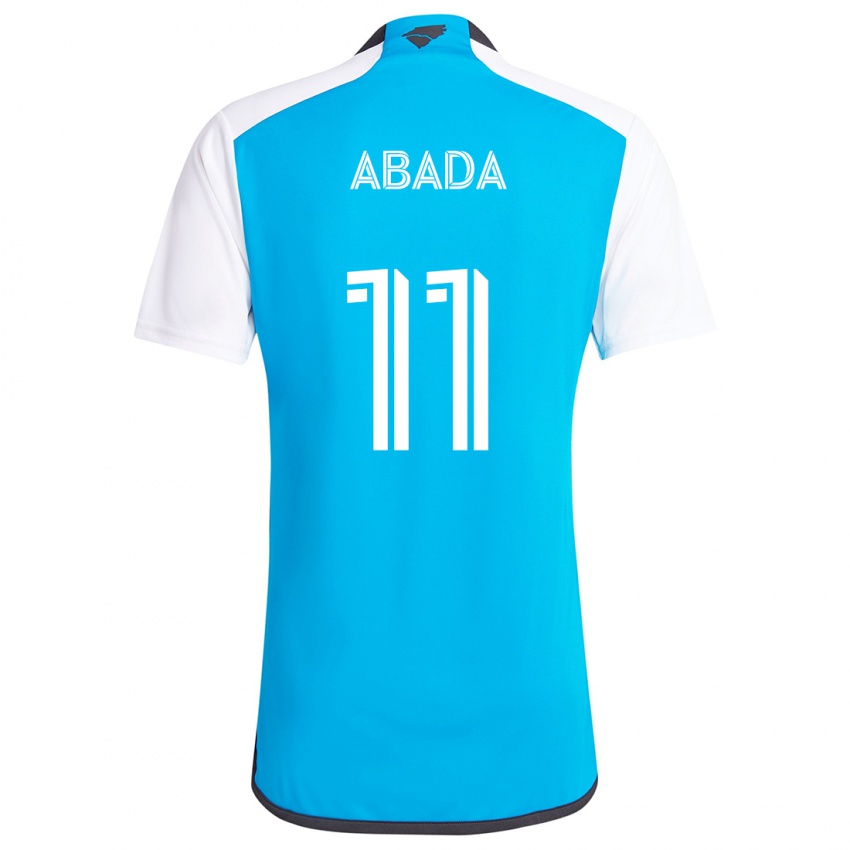 Kinderen Liel Abada #11 Blauw Wit Thuisshirt Thuistenue 2024/25 T-Shirt