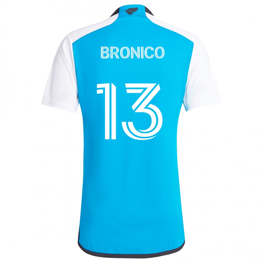 Kinderen Brandt Bronico #13 Blauw Wit Thuisshirt Thuistenue 2024/25 T-Shirt