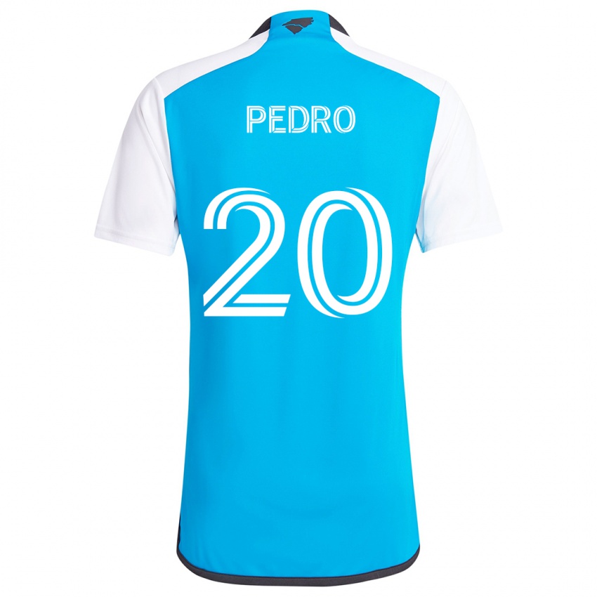 Kinderen João Pedro #20 Blauw Wit Thuisshirt Thuistenue 2024/25 T-Shirt