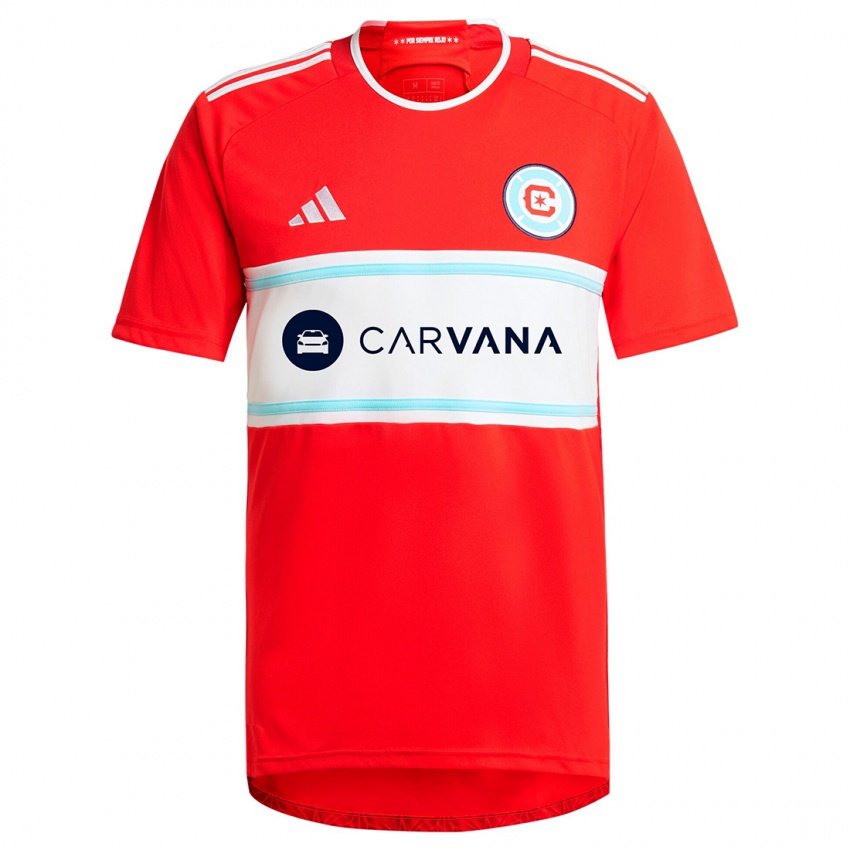 Kinderen Kacper Przybylko #11 Rood Wit Thuisshirt Thuistenue 2024/25 T-Shirt