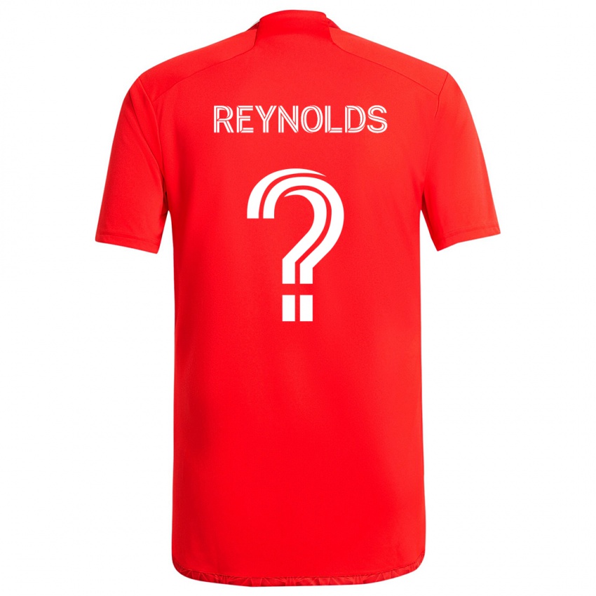 Kinderen Justin Reynolds #0 Rood Wit Thuisshirt Thuistenue 2024/25 T-Shirt